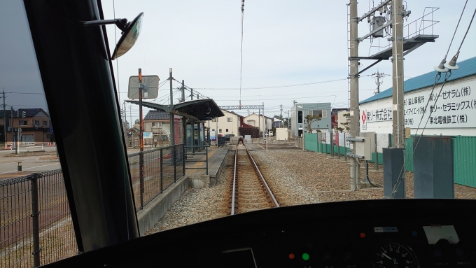 鉄道乗車記録の写真:車窓・風景(3)        「岩瀬浜駅」