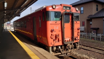 氷見駅から能町駅の乗車記録(乗りつぶし)写真