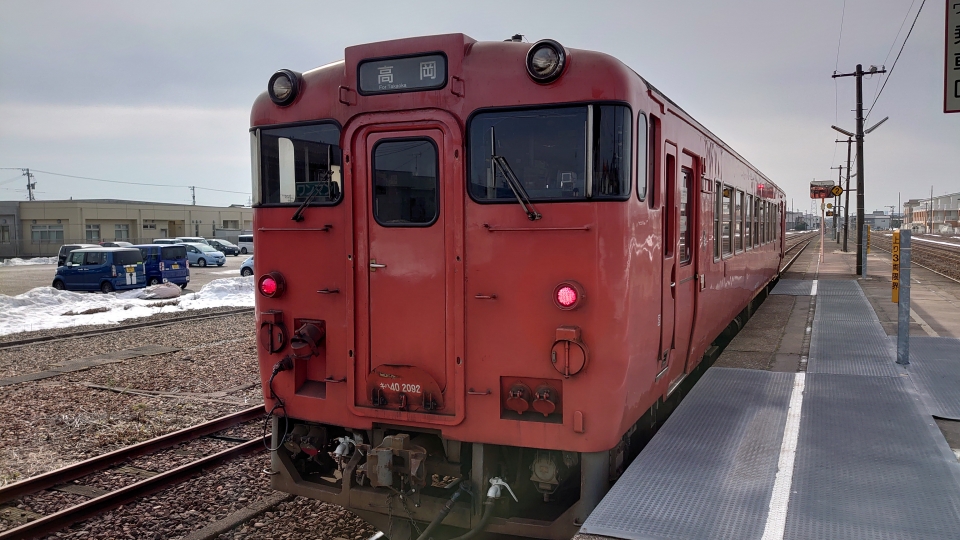 鉄道乗車記録「氷見駅から能町駅」乗車した列車(外観)の写真(5) by river180 撮影日時:2021年02月
