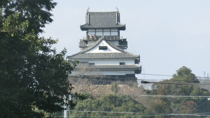 鉄道乗車記録の写真:車窓・風景(5)        「犬山城」