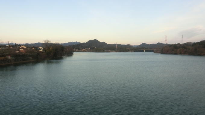 鉄道乗車記録の写真:車窓・風景(4)        「木曽川」