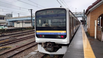 銚子駅から松岸駅の乗車記録(乗りつぶし)写真