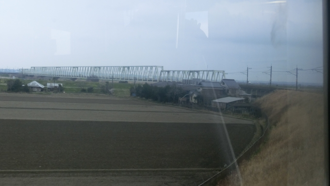 鉄道乗車記録の写真:車窓・風景(3)        「利根川鉄橋」