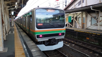 戸塚駅から沼津駅の乗車記録(乗りつぶし)写真
