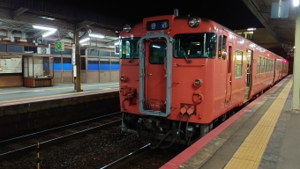 山口駅から新山口駅の乗車記録(乗りつぶし)写真