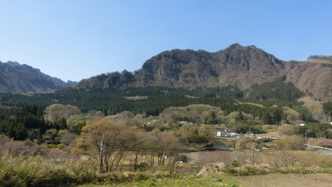 鉄道乗車記録の写真:車窓・風景(4)        「妙義山」