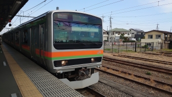 高麗川駅から拝島駅の乗車記録(乗りつぶし)写真