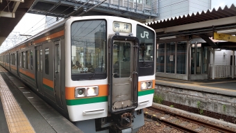 掛川駅から焼津駅の乗車記録(乗りつぶし)写真
