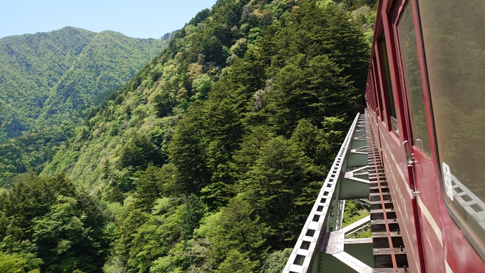 鉄道乗車記録の写真:車窓・風景(5)        「関の沢鉄橋」