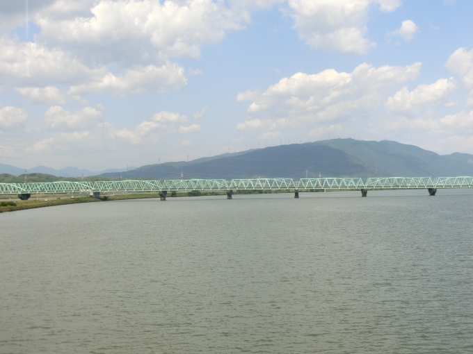 鉄道乗車記録の写真:車窓・風景(5)        「揖斐川」