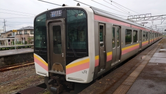 宮内駅から六日町駅の乗車記録(乗りつぶし)写真