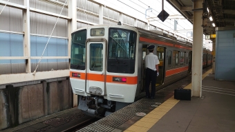 二川駅から浜松駅の乗車記録(乗りつぶし)写真