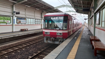 八幡駅から第一通り駅の乗車記録(乗りつぶし)写真