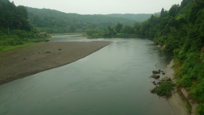 鉄道乗車記録の写真:車窓・風景(4)        「魚野川」
