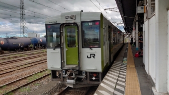 いわき駅から郡山駅の乗車記録(乗りつぶし)写真