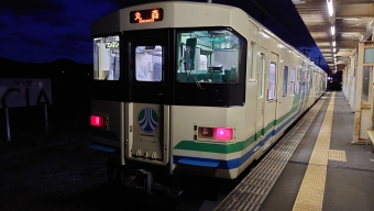 梁川駅から丸森駅の乗車記録(乗りつぶし)写真