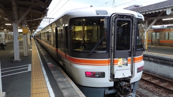 沼津駅から浜松駅の乗車記録(乗りつぶし)写真