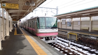 平安通駅から楽田駅の乗車記録(乗りつぶし)写真