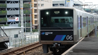 ささしまライブ駅から名古屋駅の乗車記録(乗りつぶし)写真