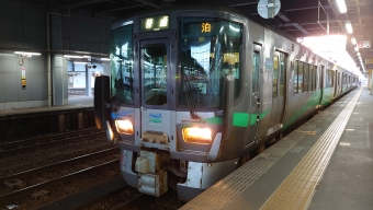 津幡駅から高岡駅の乗車記録(乗りつぶし)写真