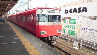 江南駅から名鉄名古屋駅の乗車記録(乗りつぶし)写真