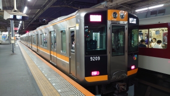 大和西大寺駅から鶴橋駅の乗車記録(乗りつぶし)写真