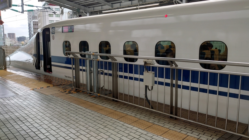 鉄道乗車記録「名古屋駅から新大阪駅」乗車した列車(外観)の写真(3) by river180 撮影日時:2021年10月