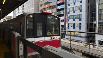 江坂駅から本町駅の乗車記録(乗りつぶし)写真