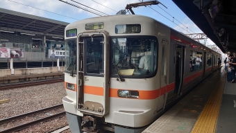 名古屋駅から桑名駅の乗車記録(乗りつぶし)写真