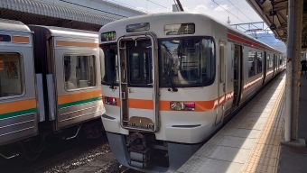 中津川駅から奈良井駅の乗車記録(乗りつぶし)写真