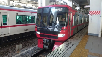 常滑駅から太田川駅の乗車記録(乗りつぶし)写真