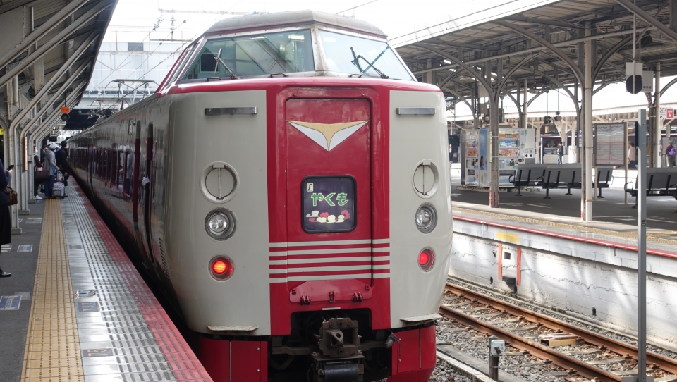 鉄道乗車記録「岡山駅から松江駅」乗車した列車(外観)の写真(1) by river180 撮影日時:2021年11月