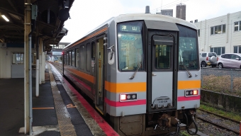智頭駅から東津山駅の乗車記録(乗りつぶし)写真