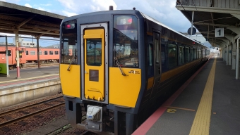 益田駅から松江駅の乗車記録(乗りつぶし)写真