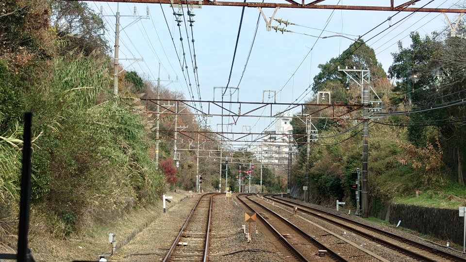 鉄道乗車記録「多奈川駅からみさき公園駅」車窓・風景の写真(4) by river180 撮影日時:2021年12月