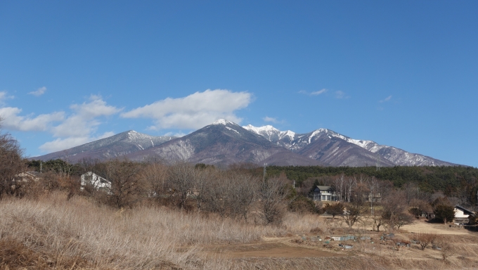 鉄道乗車記録の写真:車窓・風景(3)        「八ヶ岳」