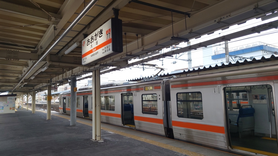 鉄レコ写真(2)駅名看板 乗車記録(乗りつぶし)「大垣駅から岐阜駅(2022年01月)」 by river180さん レイルラボ(RailLab)