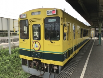 大原駅から上総中野駅の乗車記録(乗りつぶし)写真