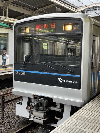 海老名駅から相模大野駅の乗車記録(乗りつぶし)写真