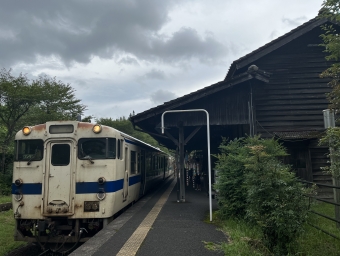 隼人駅から嘉例川駅の乗車記録(乗りつぶし)写真