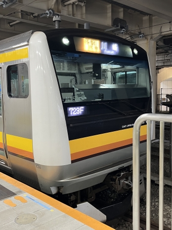 尻手駅から立川駅:鉄道乗車記録の写真