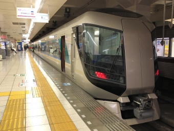 浅草駅から新藤原駅の乗車記録(乗りつぶし)写真