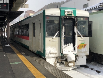 鳴子温泉駅から新庄駅:鉄道乗車記録の写真