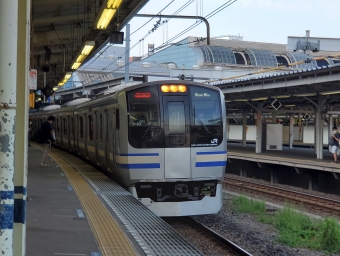 品川駅から君津駅の乗車記録(乗りつぶし)写真