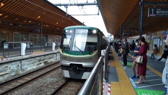 旗の台駅から蒲田駅の乗車記録(乗りつぶし)写真