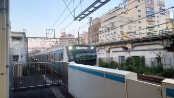 鶴見駅から上野駅の乗車記録(乗りつぶし)写真