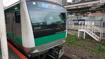 川越駅から板橋駅の乗車記録(乗りつぶし)写真
