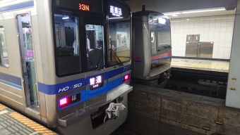 西馬込駅から京成高砂駅の乗車記録(乗りつぶし)写真