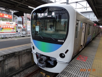 上石神井駅から武蔵関駅の乗車記録(乗りつぶし)写真