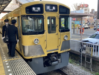 武蔵関駅から小平駅の乗車記録(乗りつぶし)写真